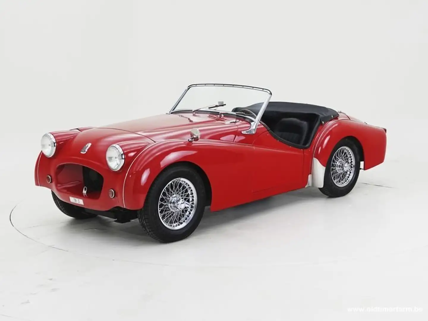 Triumph TR3 Small Mouth '57 CH787I Rouge - 1