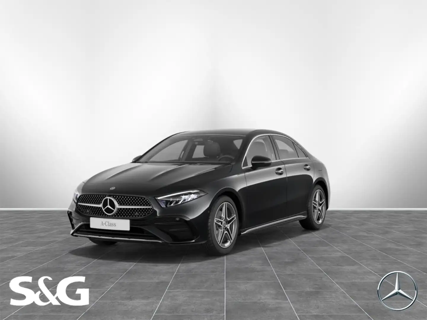 Mercedes-Benz A 180 AMG KAMERA+PDC+SPURHALTE+MBUX+LED+18 ZOLL Schwarz - 1