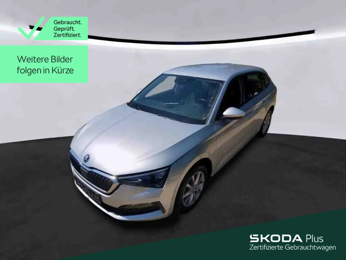 Skoda Scala 1.0 TSI DSG AMBITION*LED*AHK*NAVI*KLIMA*PD Silber - 1