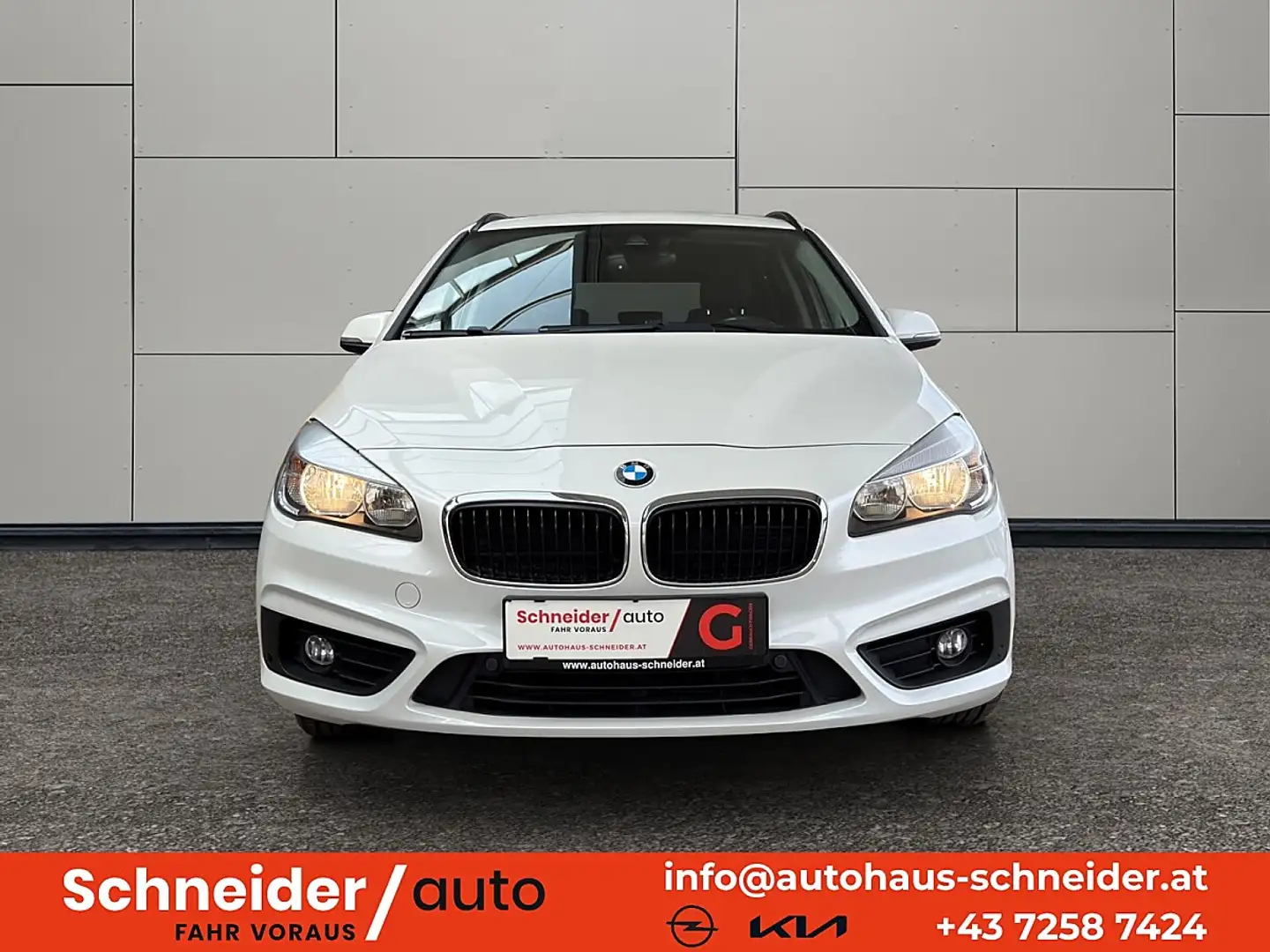 BMW 218 i Active Tourer Advantage Weiß - 2