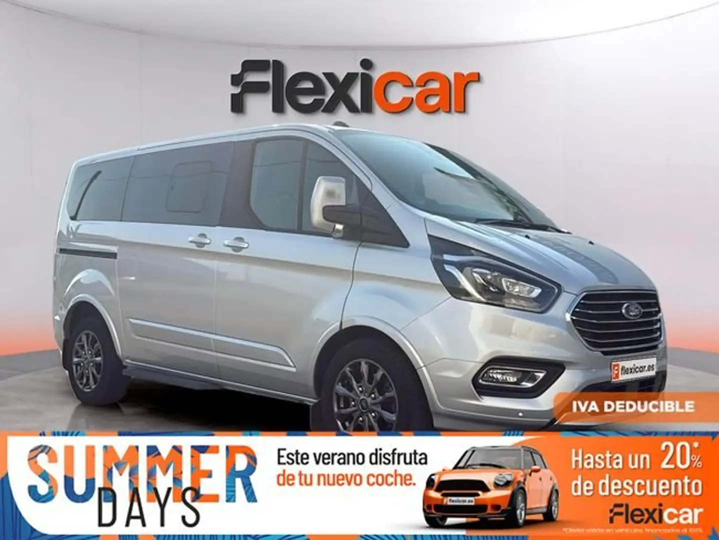 Ford Tourneo Custom 2.0 EcoBlue 136kW (185CV) L1 Active Auto Gris - 1