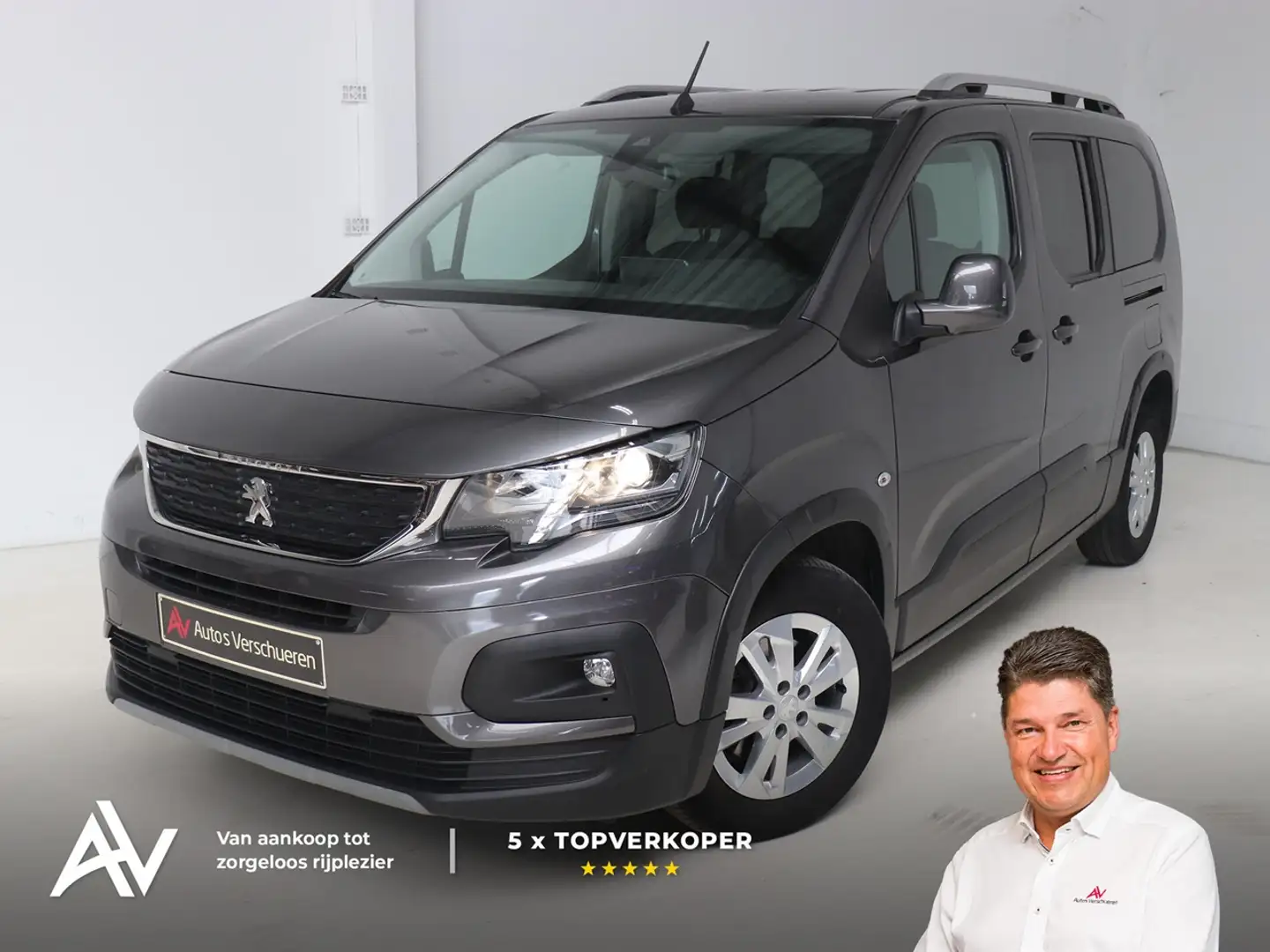 Peugeot Rifter 1.5 BlueHDI 7pl. ** Camera | Carplay/Android | ... Grijs - 1