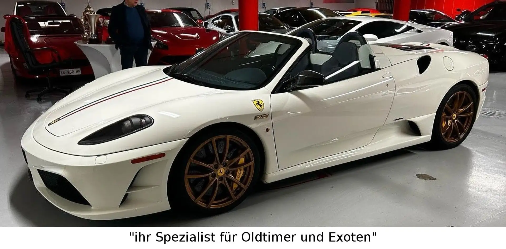 Ferrari Scuderia Spider 16M -Scuderia 16 M Classiche Zertifiziert Blanco - 1