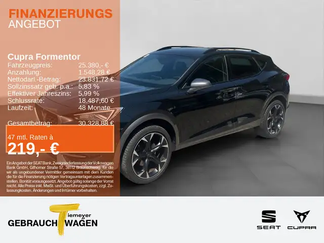 2023 Cupra Formentor in Black for sale