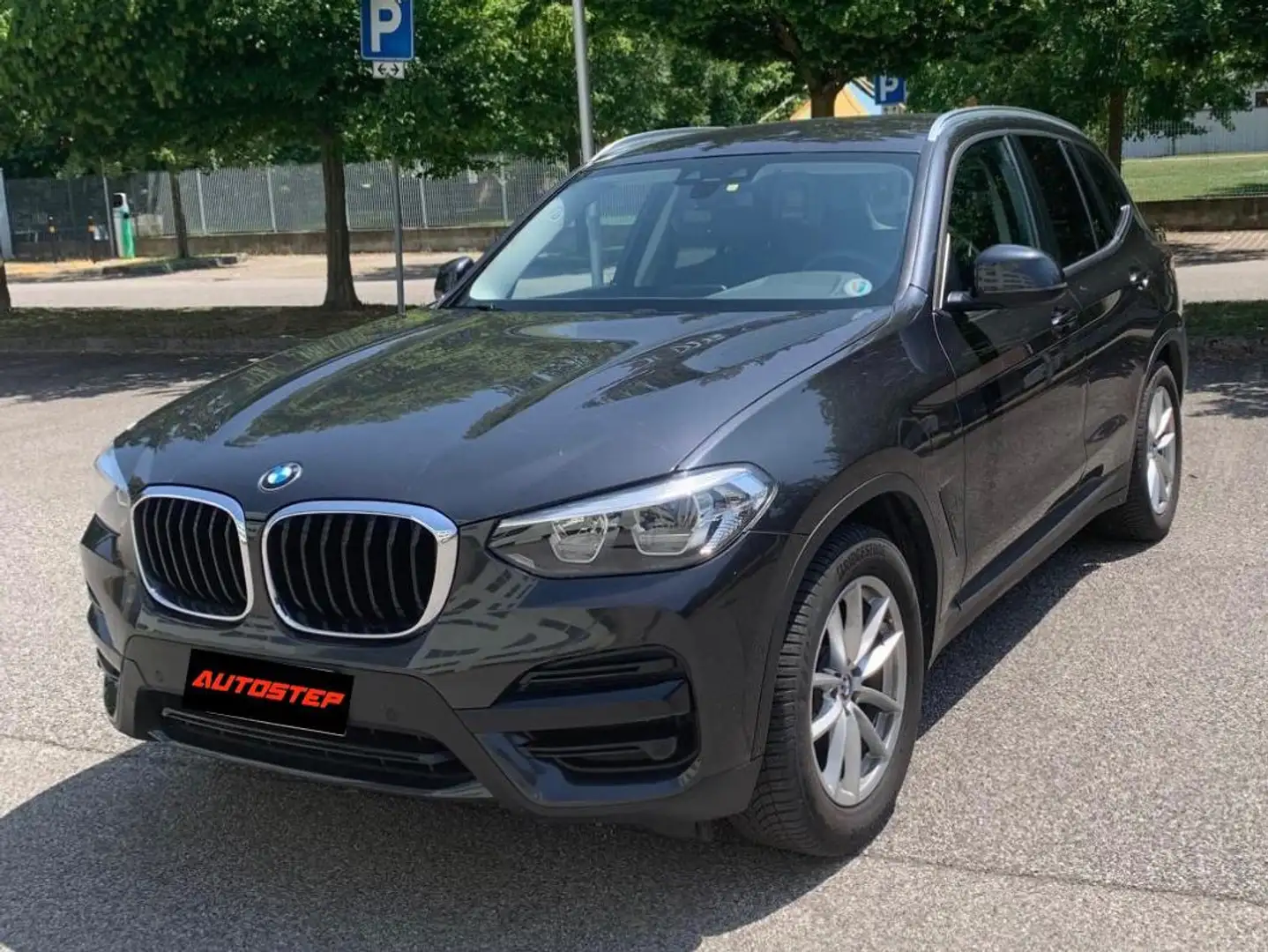 BMW X3 xDrive20d business advantage Bleu - 1