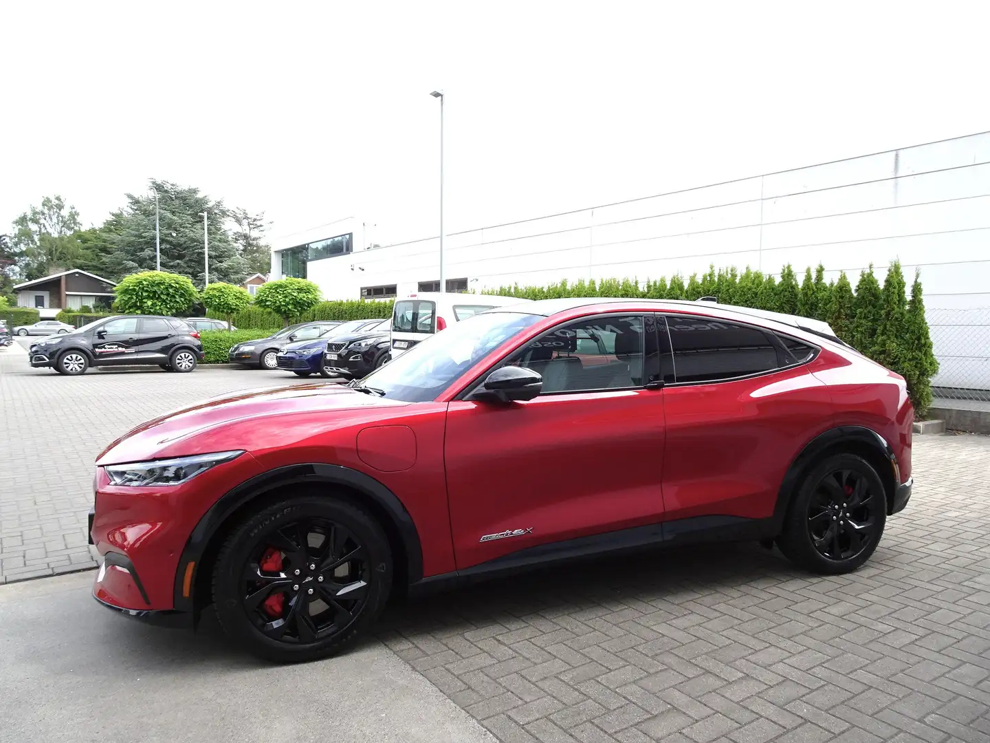 Ford Mustang Mach-E 99 kWh AWD Premium Extended Range PANODAK,CARPLAY Rouge - 2