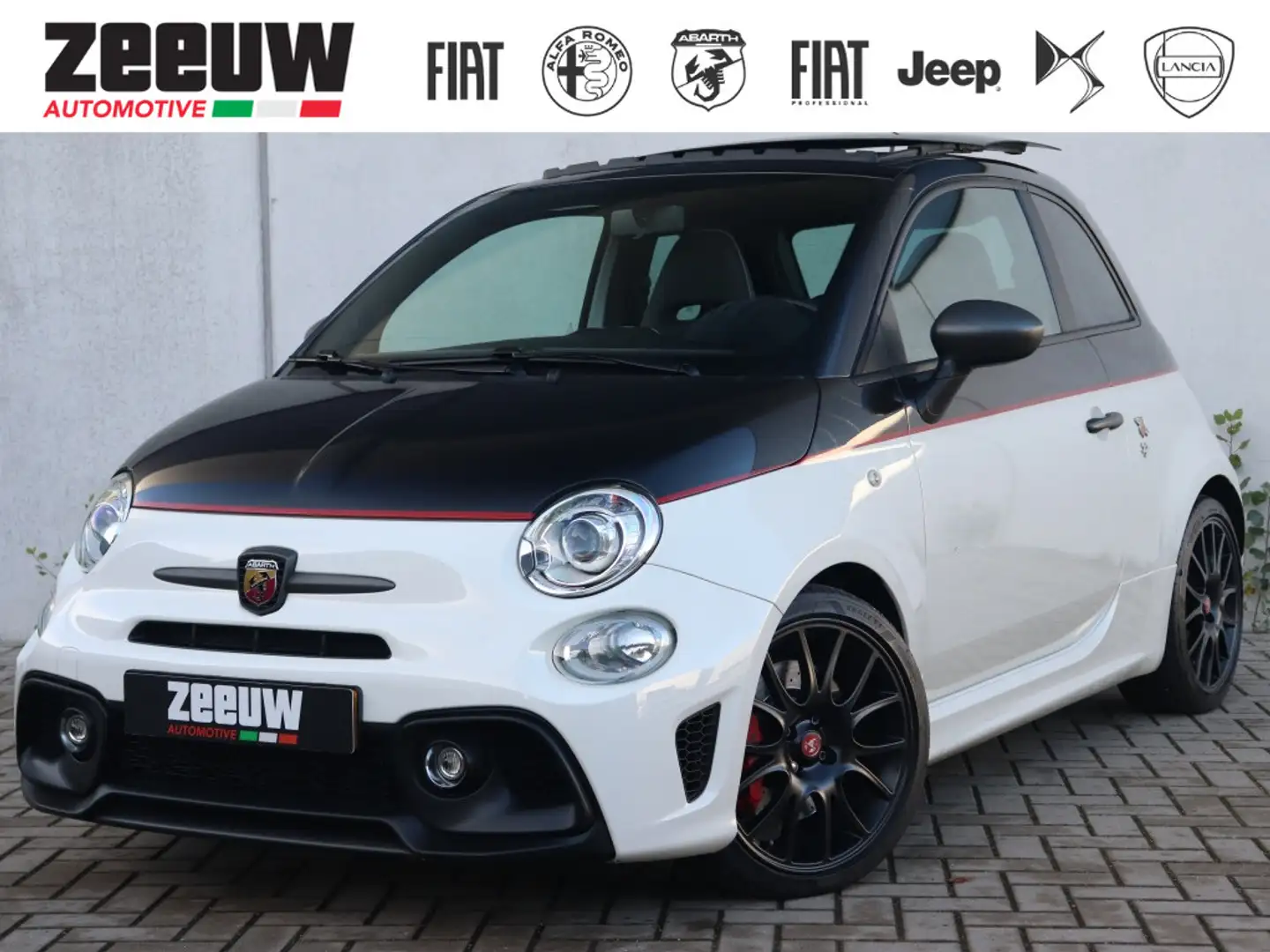 Abarth 500 595 1.4 T-Jet 180 PK Competizione | Sabelt | Pano Blanc - 1