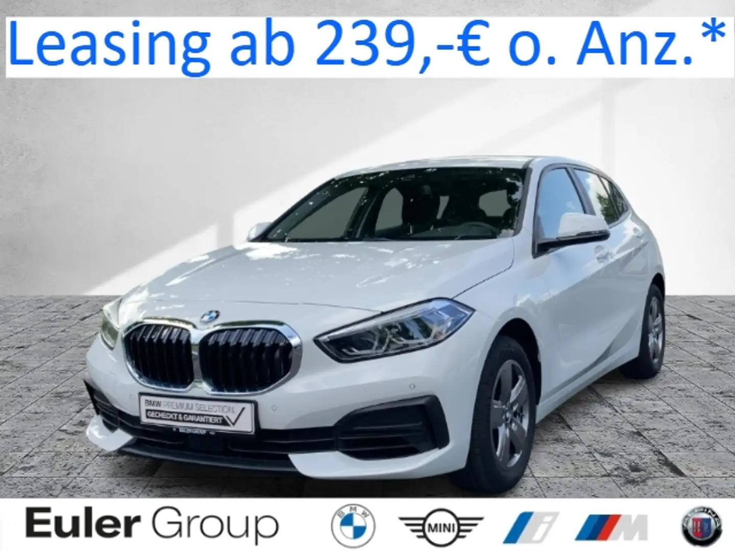 BMW 116 i Advantage+Comf. LCProf WLAN LenkHzg SHZ Temp. Kl Blanco - 1