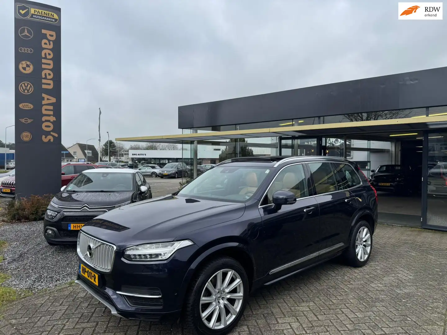 Volvo XC90 2.0 T8 Twin Engine AWD Inscription 7p, mem seats, Blau - 1