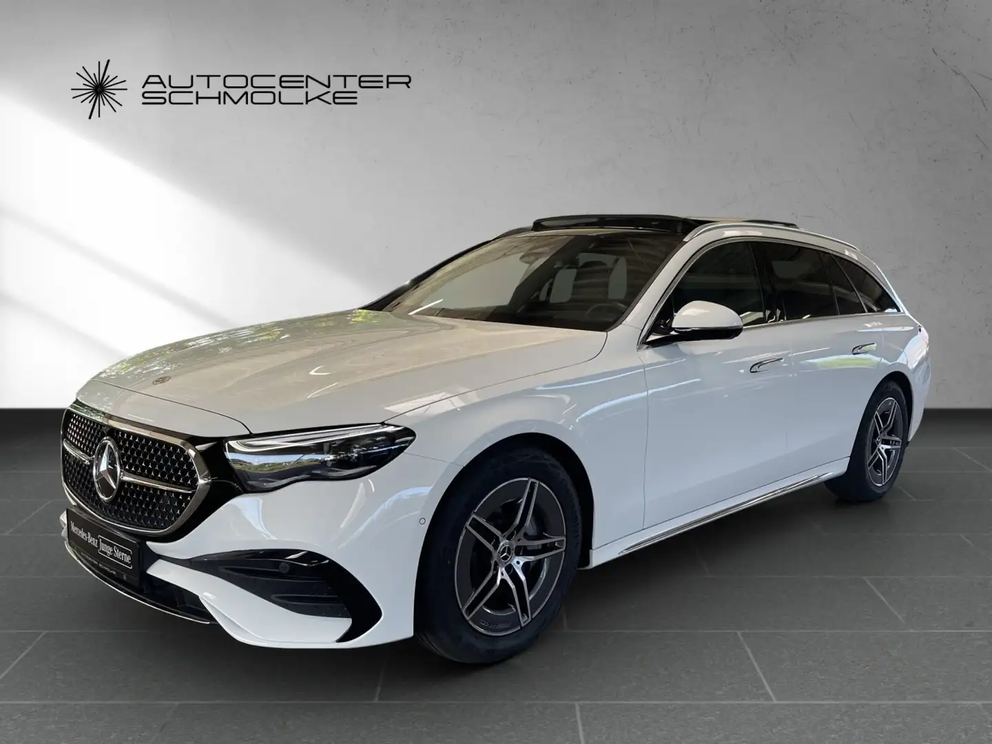 Mercedes-Benz E 220 E 220 d T AMG AHK*PANORAMA*BURMESTER*MEMORY*etc. Blanco - 2
