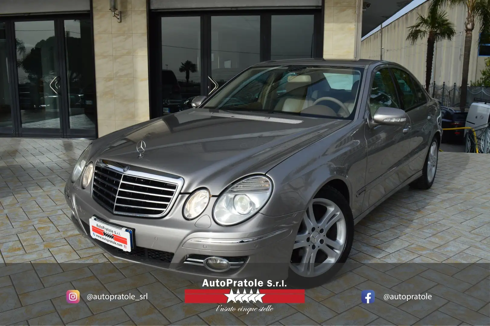 Mercedes-Benz E 280 CDI V6 Evo 190Cv Avantgarde  - cambio manuale Beige - 1