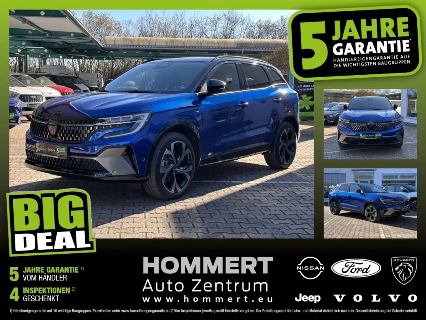 Renault Austral 1.2 E-TECH Iconic Esprit Alpine *Pano* Синій - 1