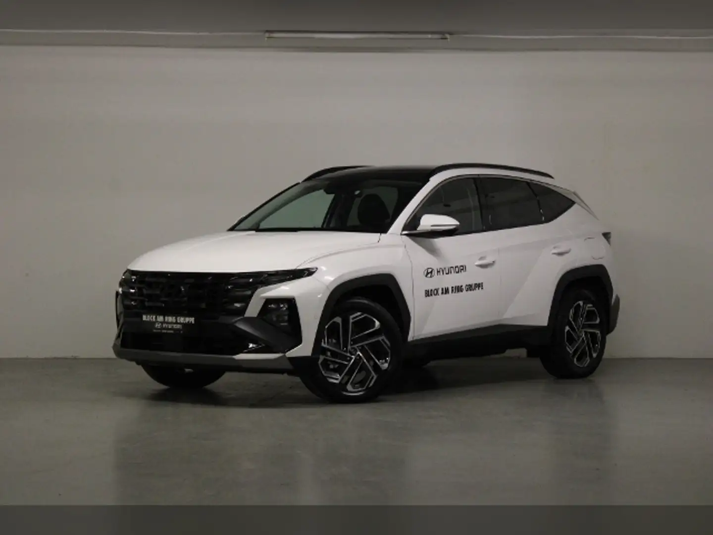 Hyundai TUCSON 1.6 T-GDi HEV 215 PS PRIME PANO MY25 Wit - 1