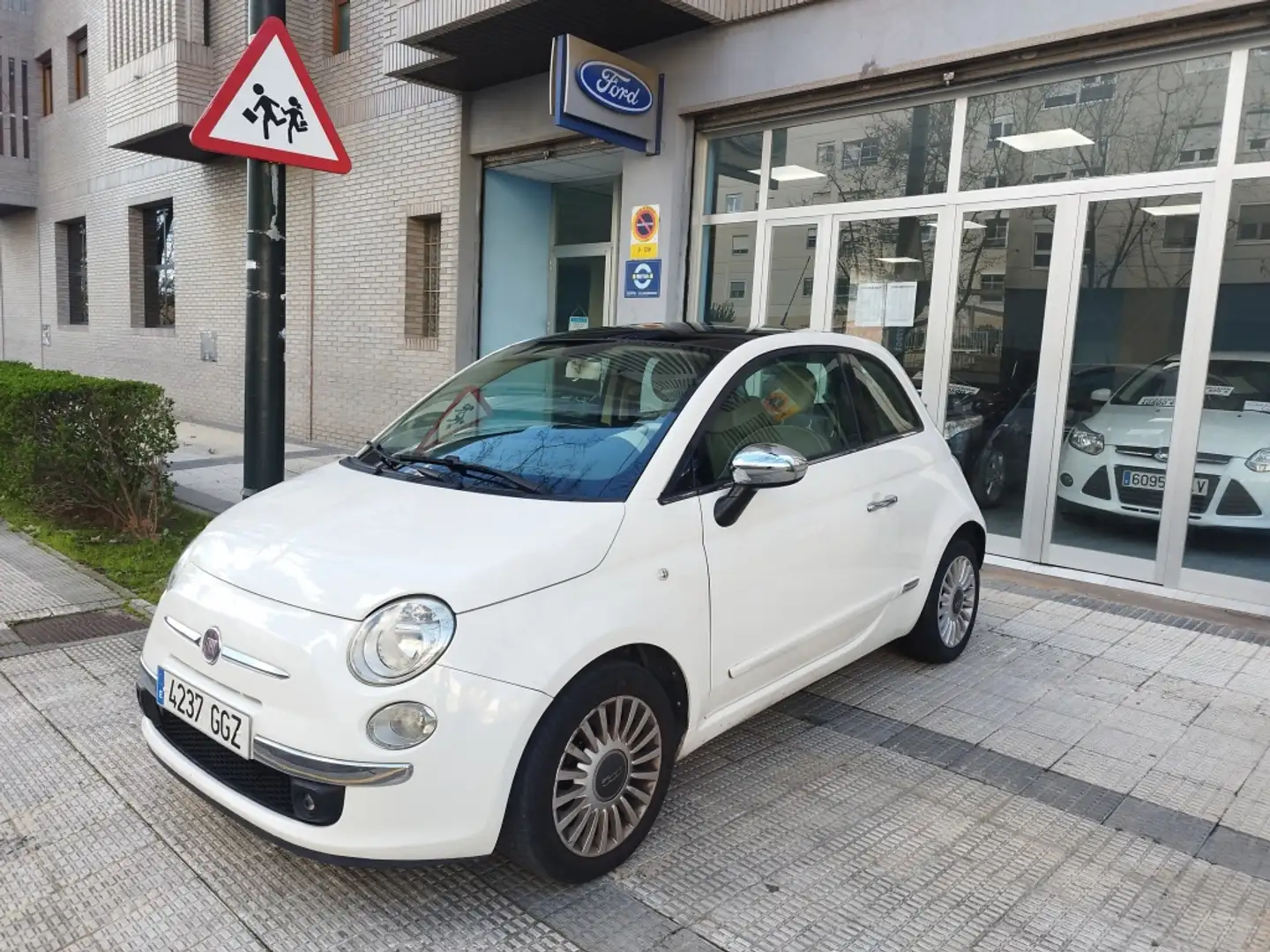 Fiat 500 1.2 Lounge Wit - 1