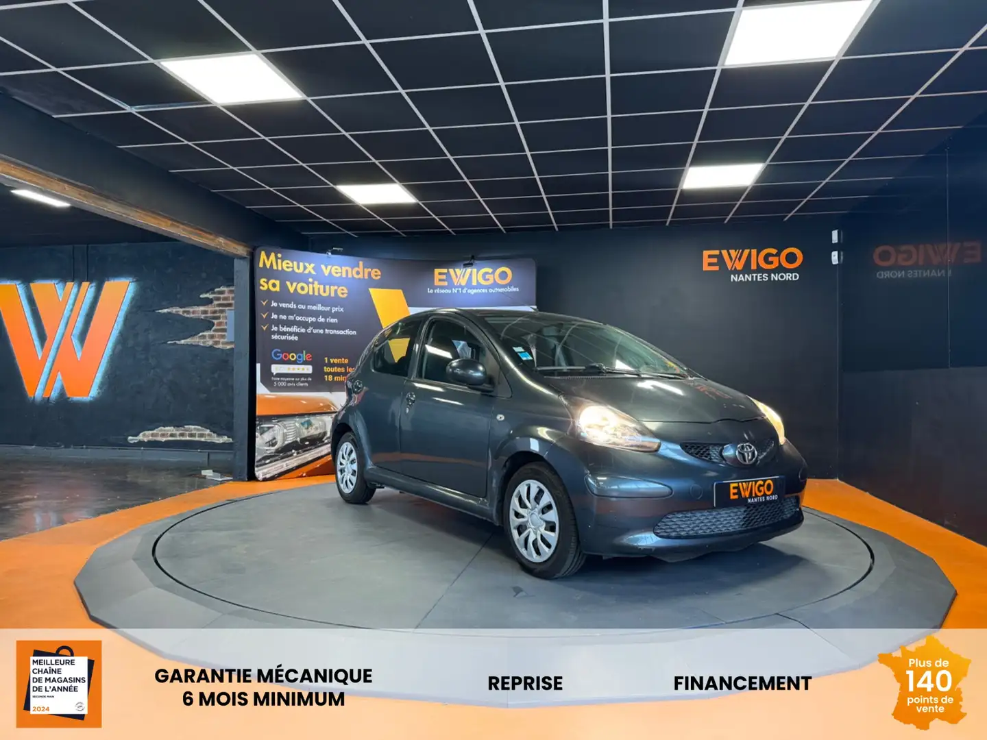 Toyota Aygo 1.0 VVTI 70 ACTIVE // CLIMATISATION // VITRES AV É - 1