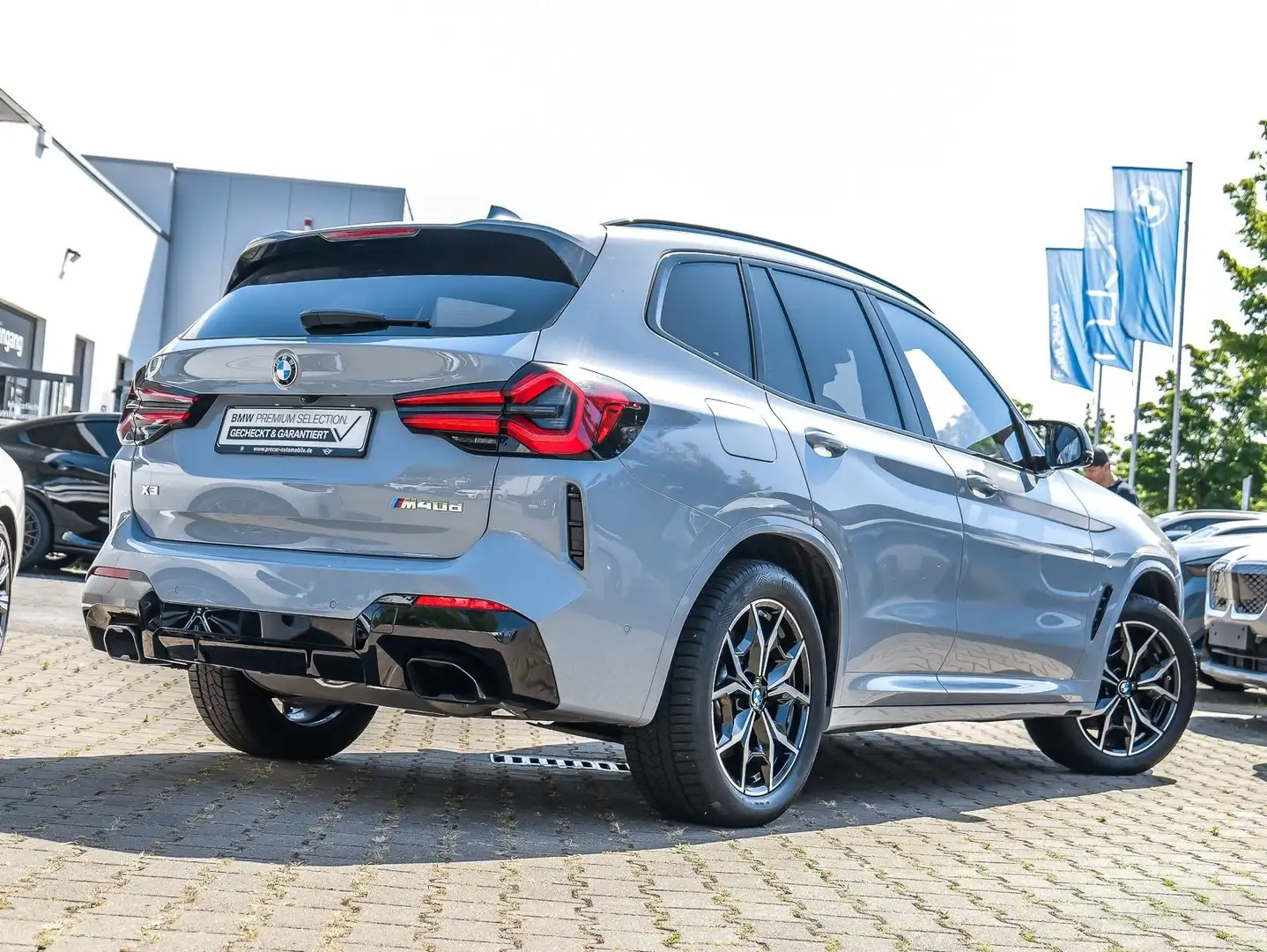 BMW X3 M 40d Adap.LED AHK Pano H/K DA Prof. PA+ Memory Grau - 2