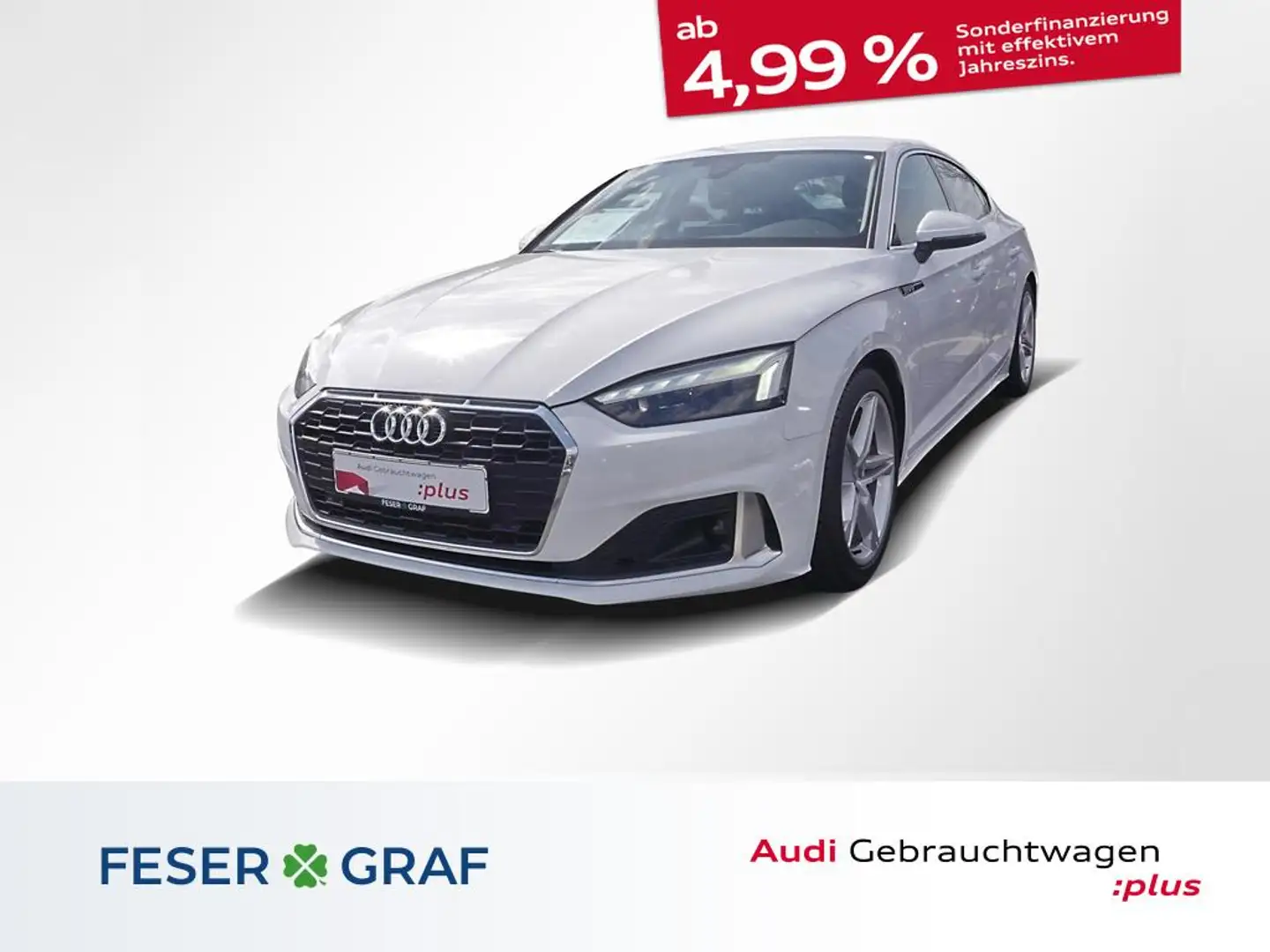 Audi A5 Sportback Adv. 35TDI S tronic Matrix AHK Navi Wit - 1