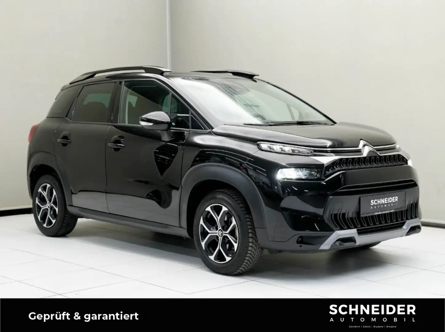 Citroen C3 Aircross 1.2 PureTech 110 Plus (EURO FLA PDC Schwarz - 1