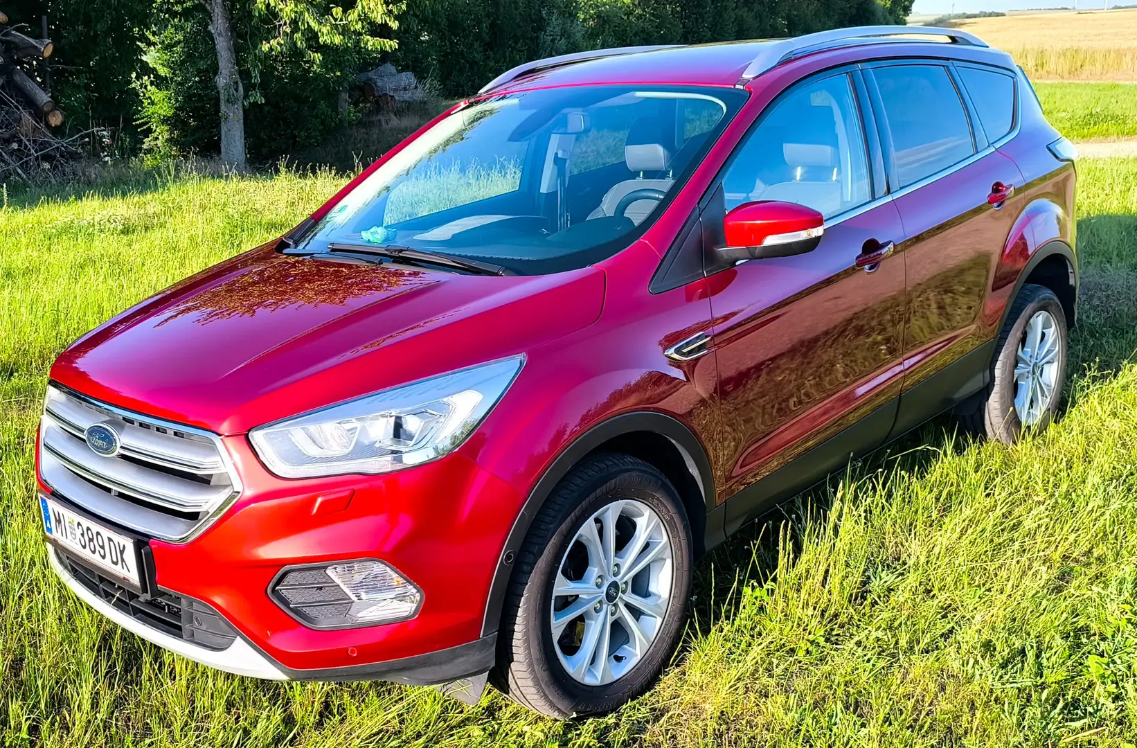 Ford Kuga Kuga 2,0 TDCi Titanium Powershift Aut. Titanium Rot - 1