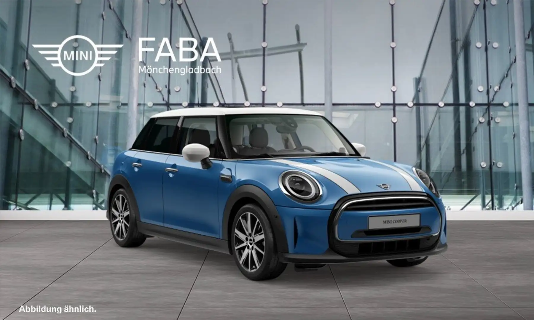 MINI Cooper 5-Türer Head-Up HK HiFi DAB LED RFK Navi Blau - 1