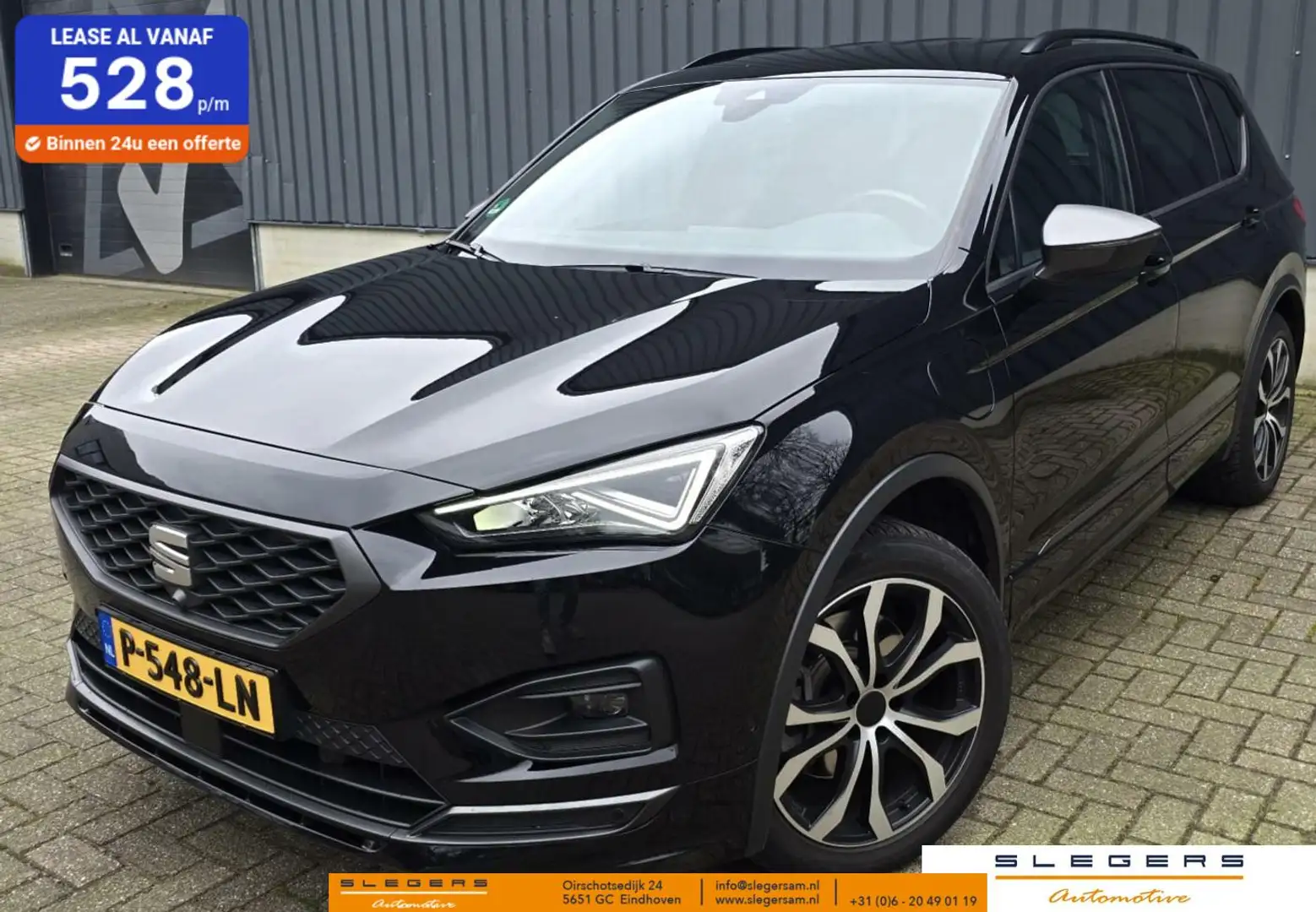 SEAT Tarraco 1.4 TSI e-Hybrid PHEV FR Business Intense met afne Negro - 1