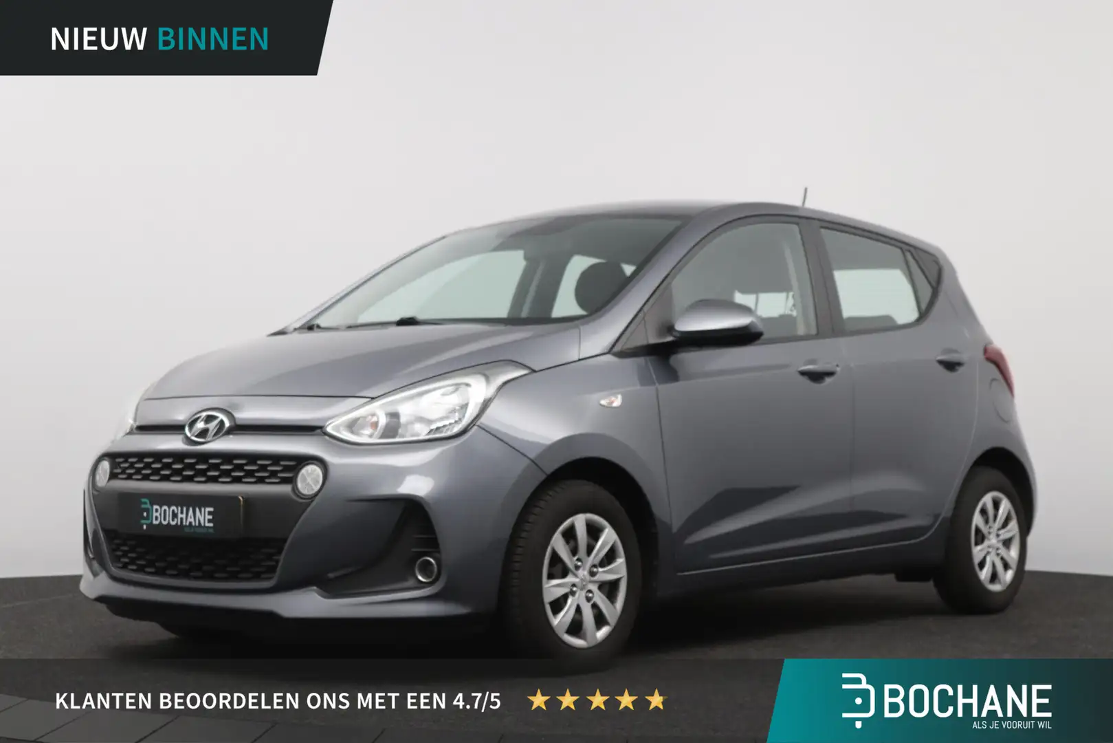Hyundai i10 1.0i Comfort | Navigatie | Carplay/Android Auto | Grijs - 1