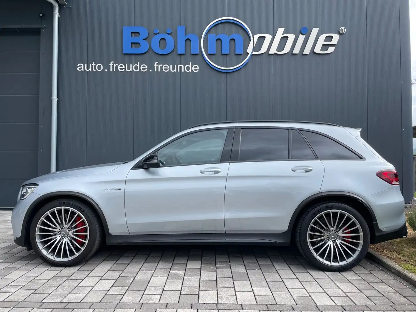 Mercedes-Benz GLC 63 AMG GLC 63 S AMG 4M/AHK/ACC/HUD/Night/Perf.-AGA Argent - 1