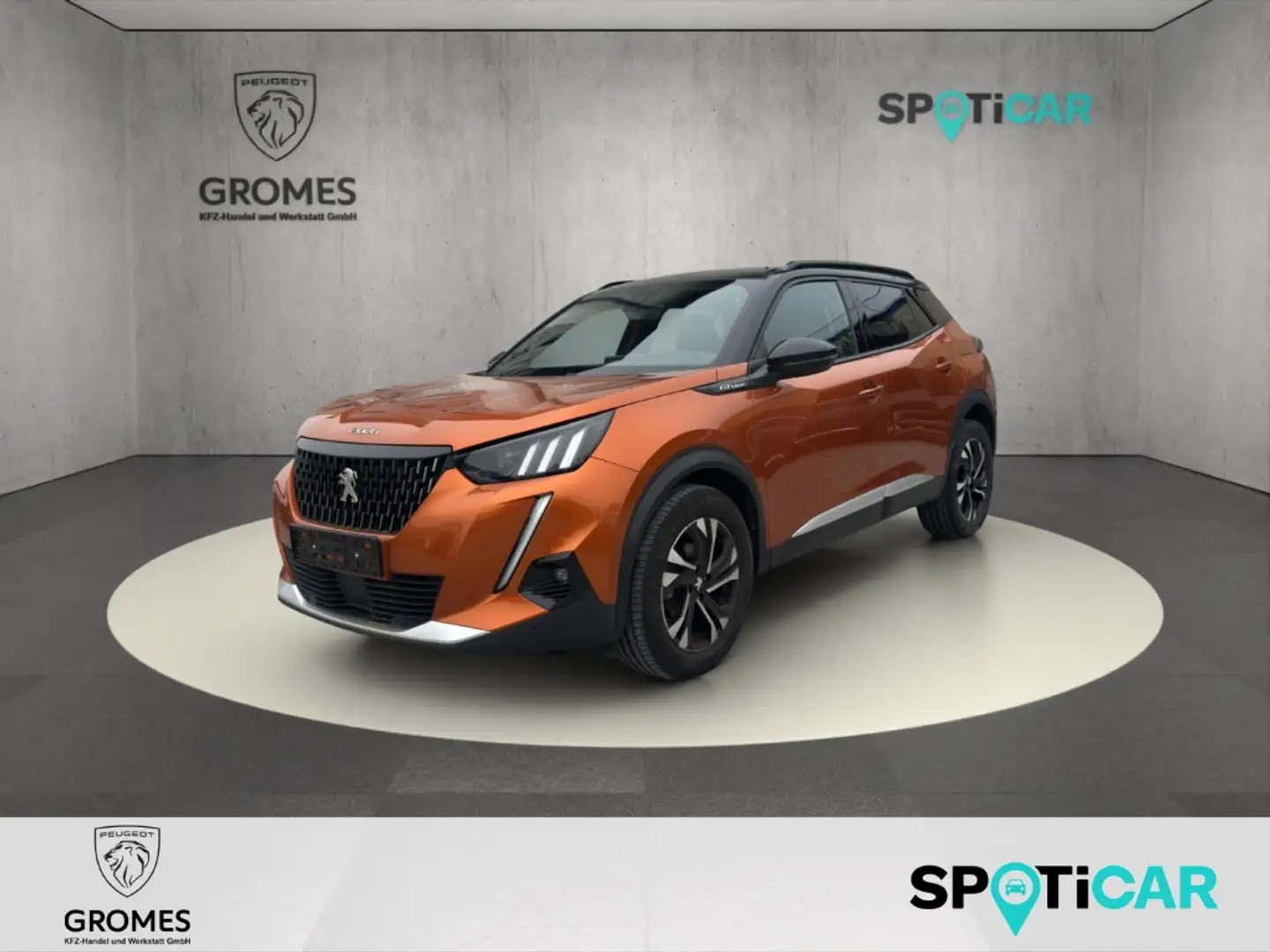 Peugeot 2008 Allure 1.2 PureTech 130 GTLINE Navi LED ACC digita Orange - 1