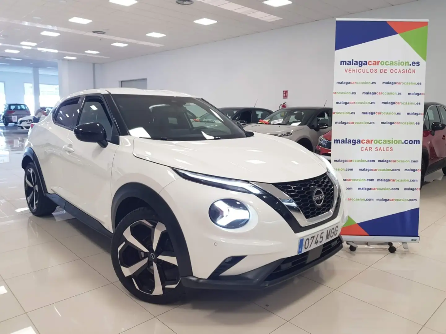 Nissan Juke 1.0 DIG-T Tekna 4x2 114 Blanc - 1