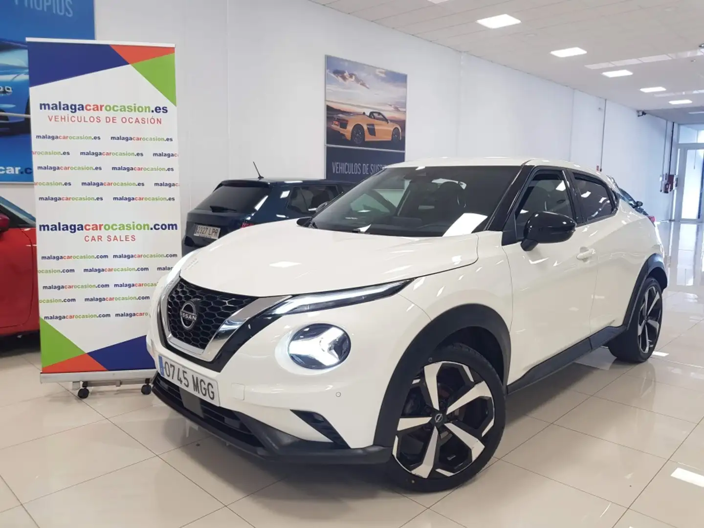 Nissan Juke 1.0 DIG-T Tekna 4x2 114 Blanc - 2