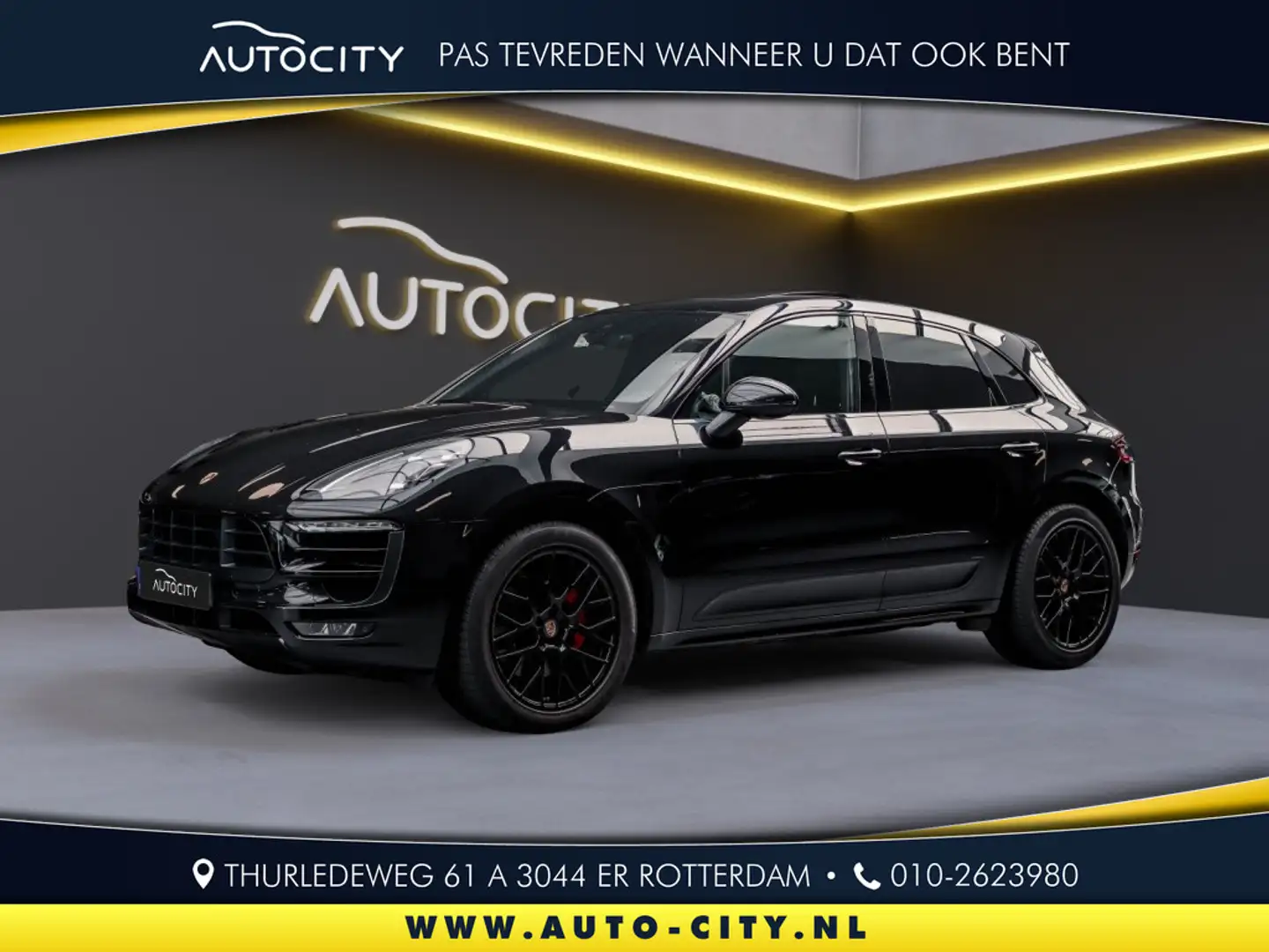Porsche Macan 3.0 GTS Pano l Sportchrono l Memory Seats l VOL OP Noir - 1