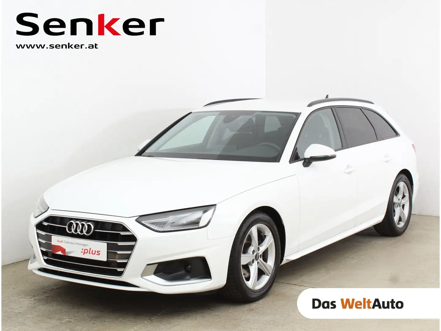 Audi A4 35 TDI advanced Weiß - 1