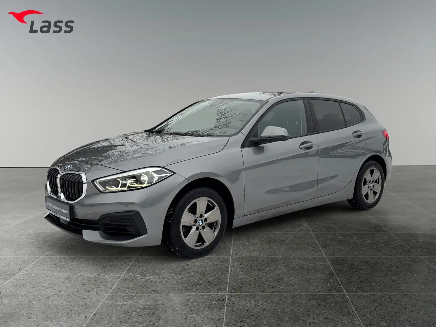 BMW 116 i Advantage Navi+Klimaaut+PDC+LED+SHZ+GJR Grau - 2
