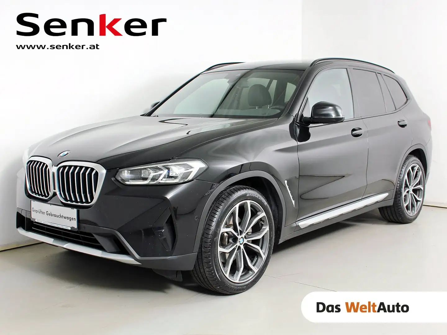 BMW X3 xDrive 20 d Schwarz - 1