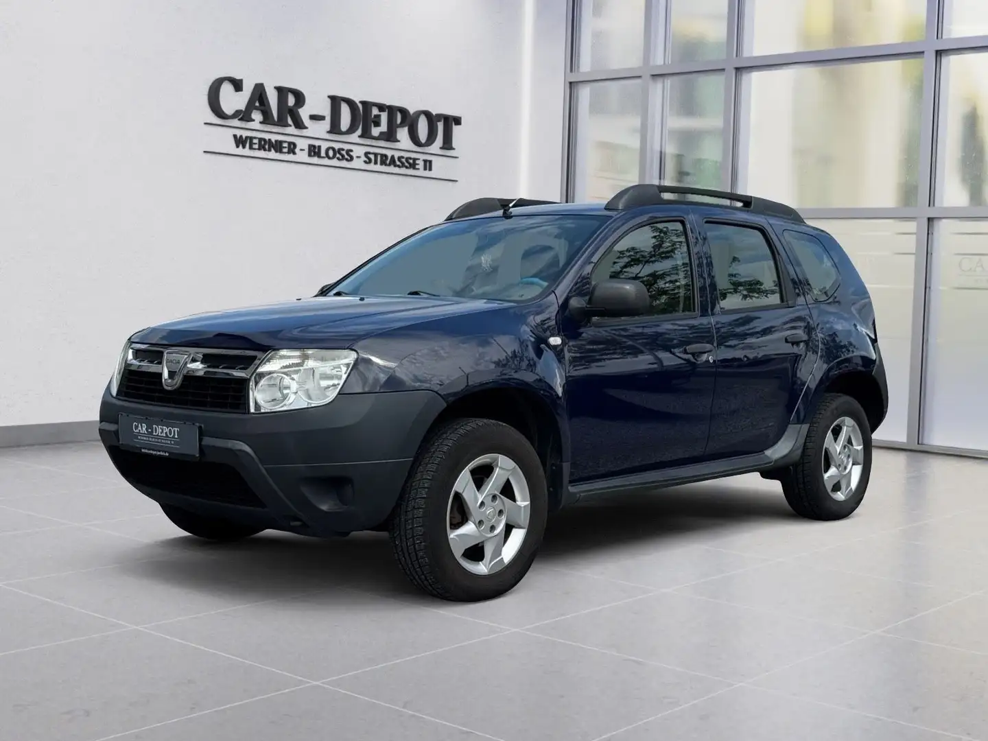 Dacia Duster I Ambiance 4x2*BLUET.*USB*AUX*TÜV NEU* Bleu - 1