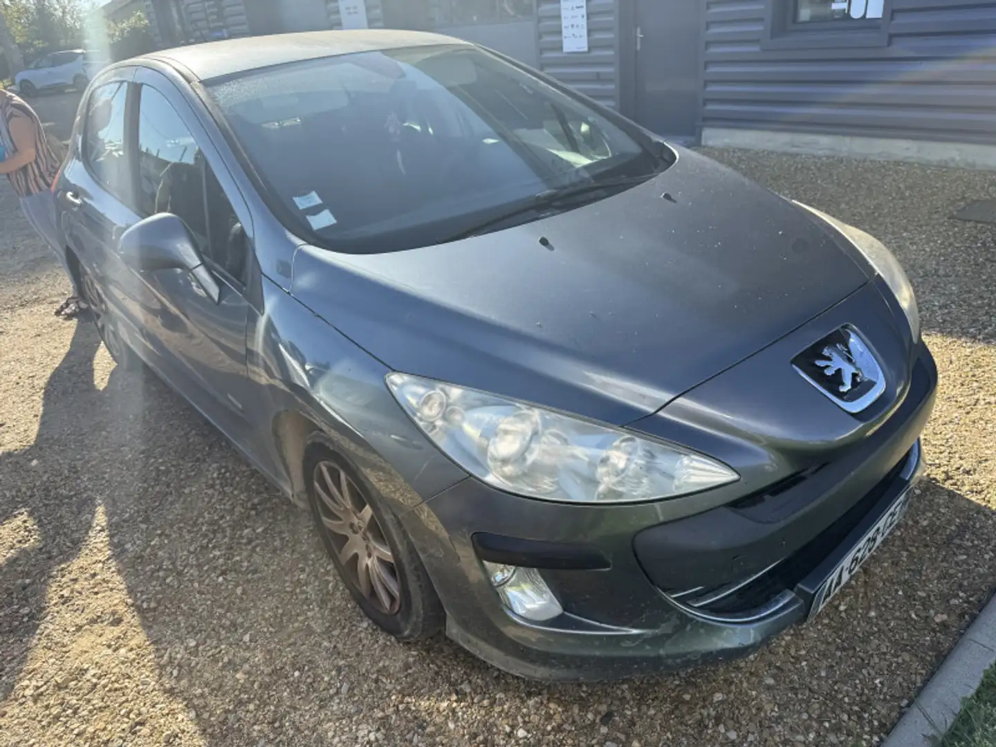 Peugeot 308 1.6 HDI90 NAVTEQ FAP 5P Gris - 1