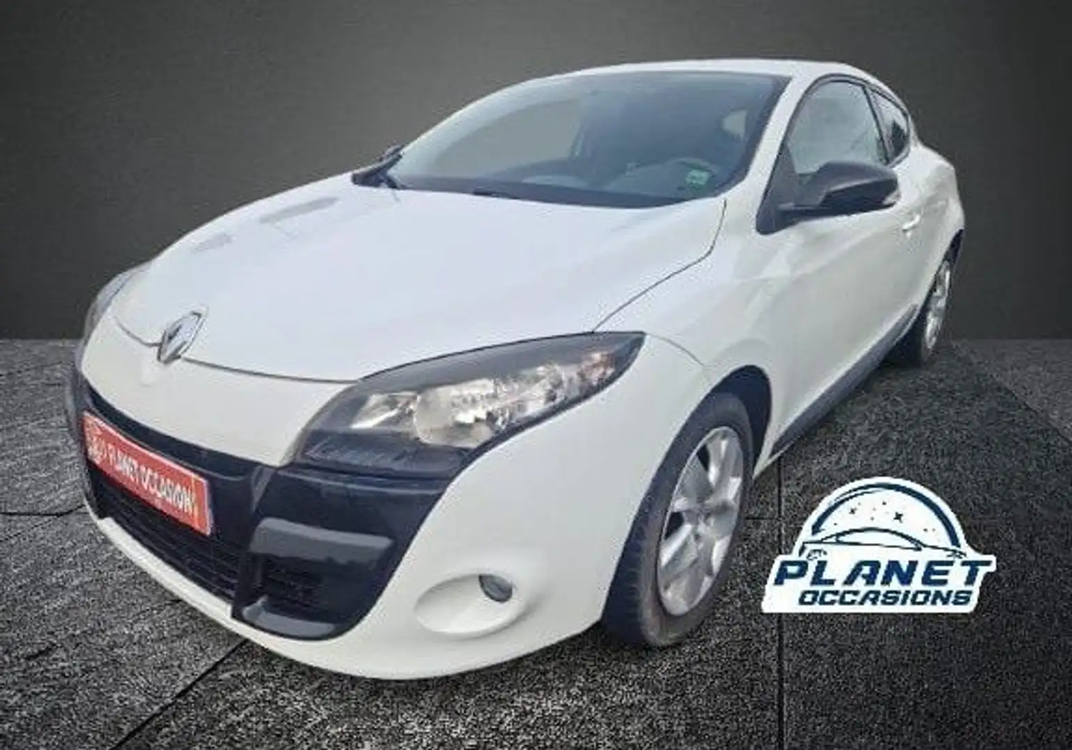 Renault Megane III Coupé Emotion 100000 Km Carnet + Garantie Blanc - 1