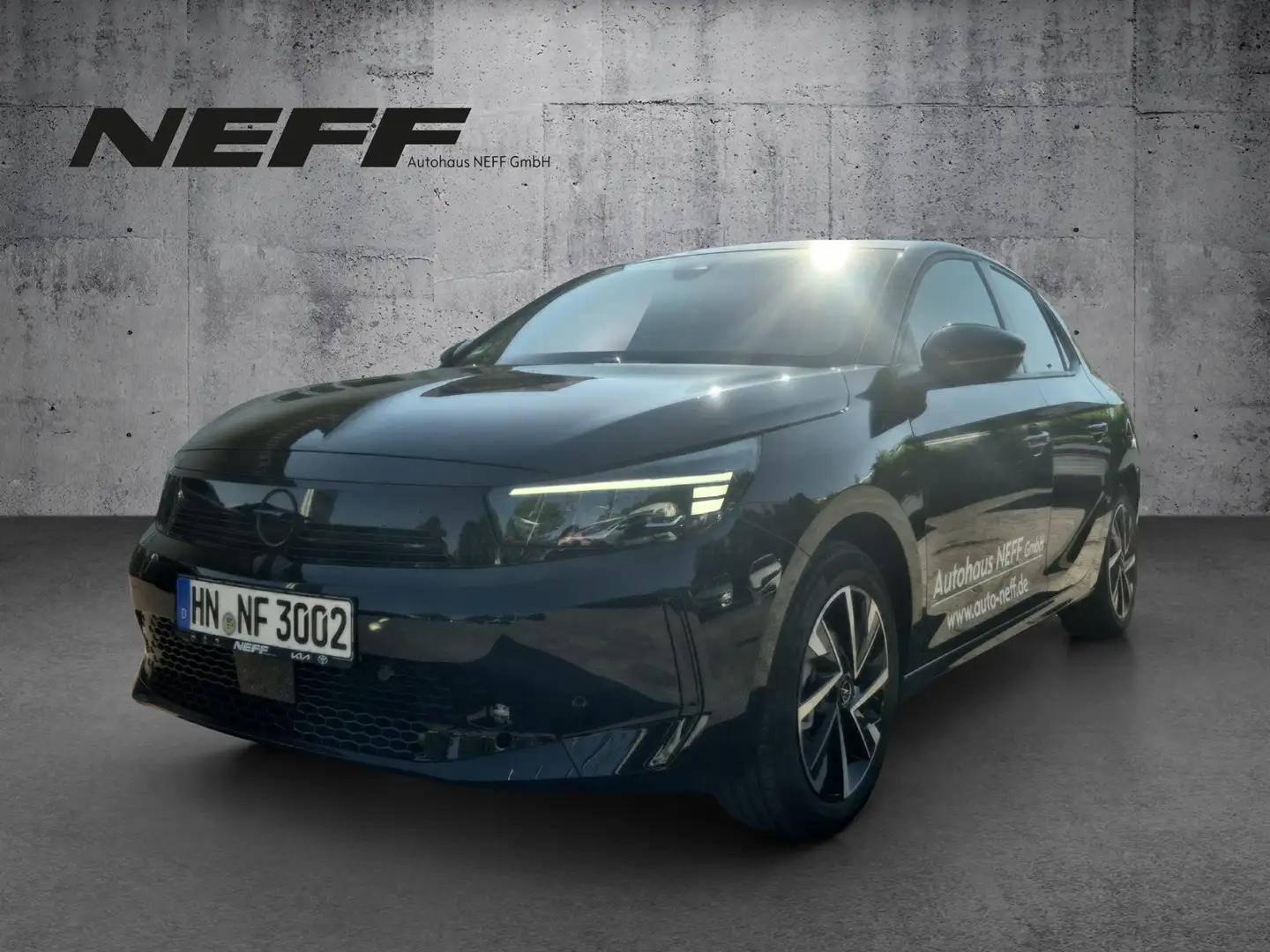 Opel Corsa F 1.2 Turbo GS FLA SpurW DynLi KAM KlimaA Schwarz - 2