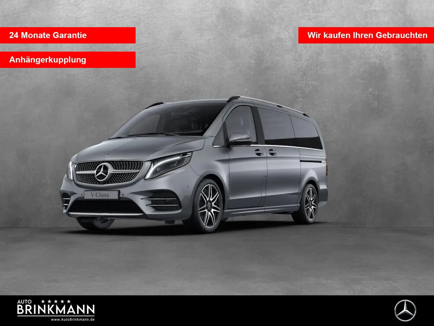 Mercedes-Benz V 300 V 300 d AVANTGARDE ED Lang AMG/STDH/PANO/LED Navi Grau - 1