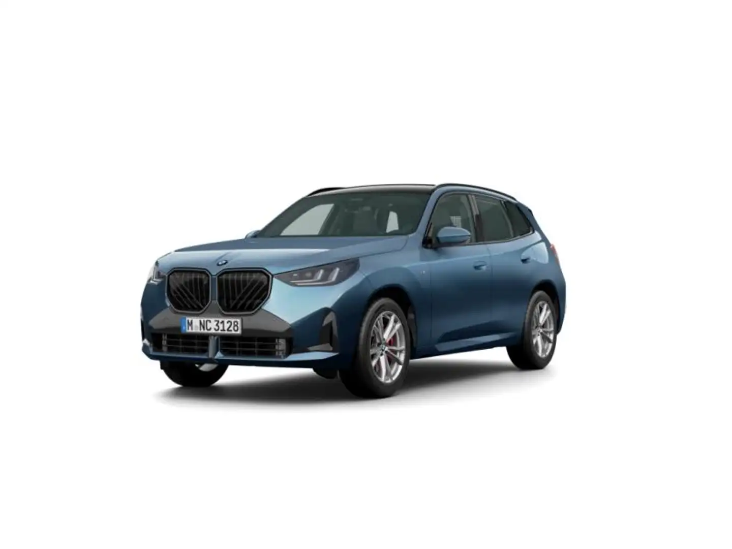 BMW X3 20 xDrive Bleu - 1