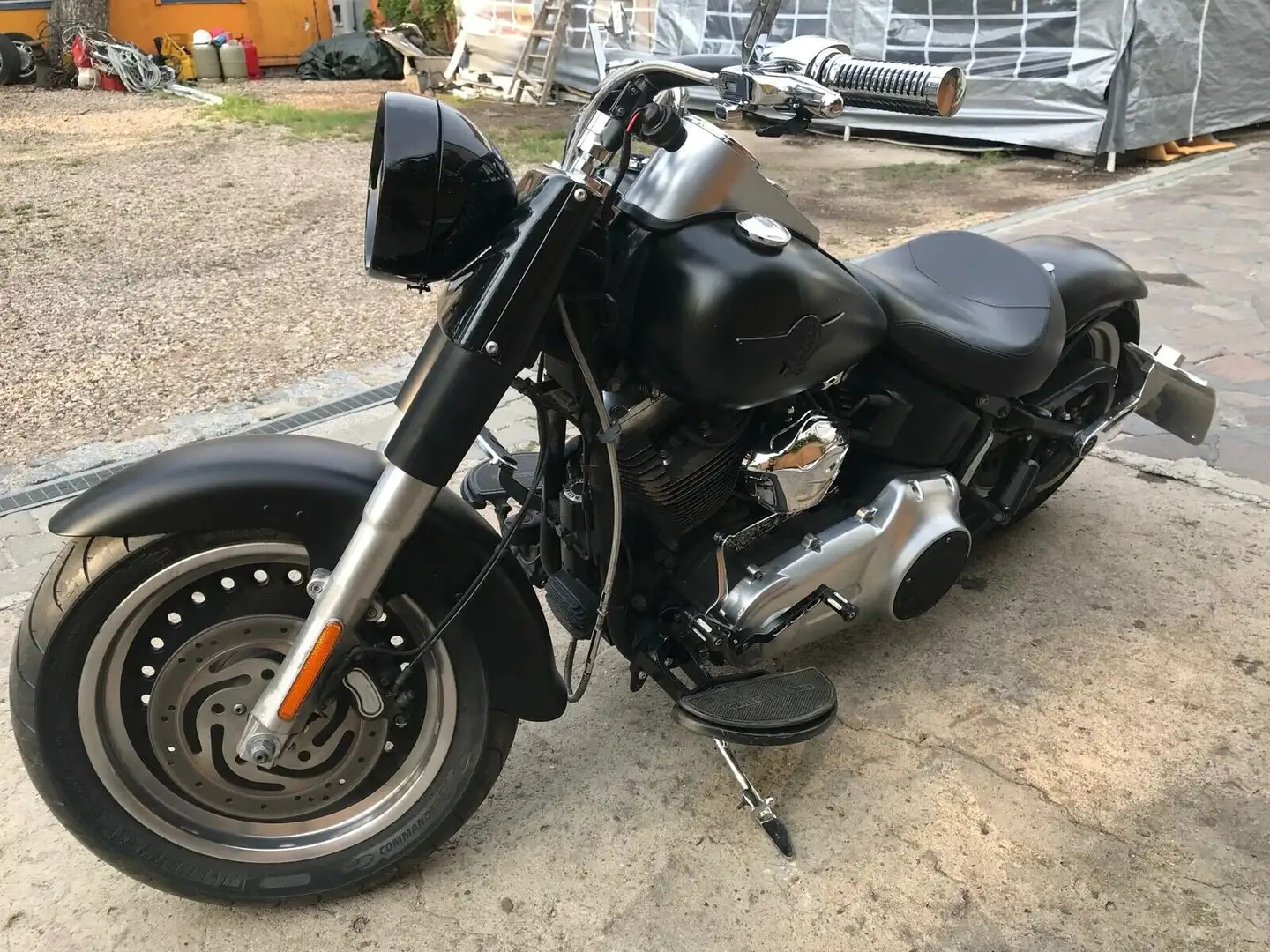 Harley-Davidson Fat Boy Spezial FLSTFB ABS Чорний - 2