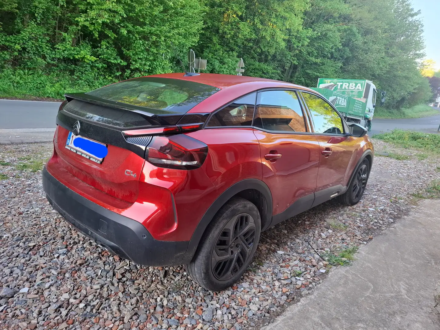 Citroen C4 C4 2.0 HDi Exclusive FAP Rood - 1
