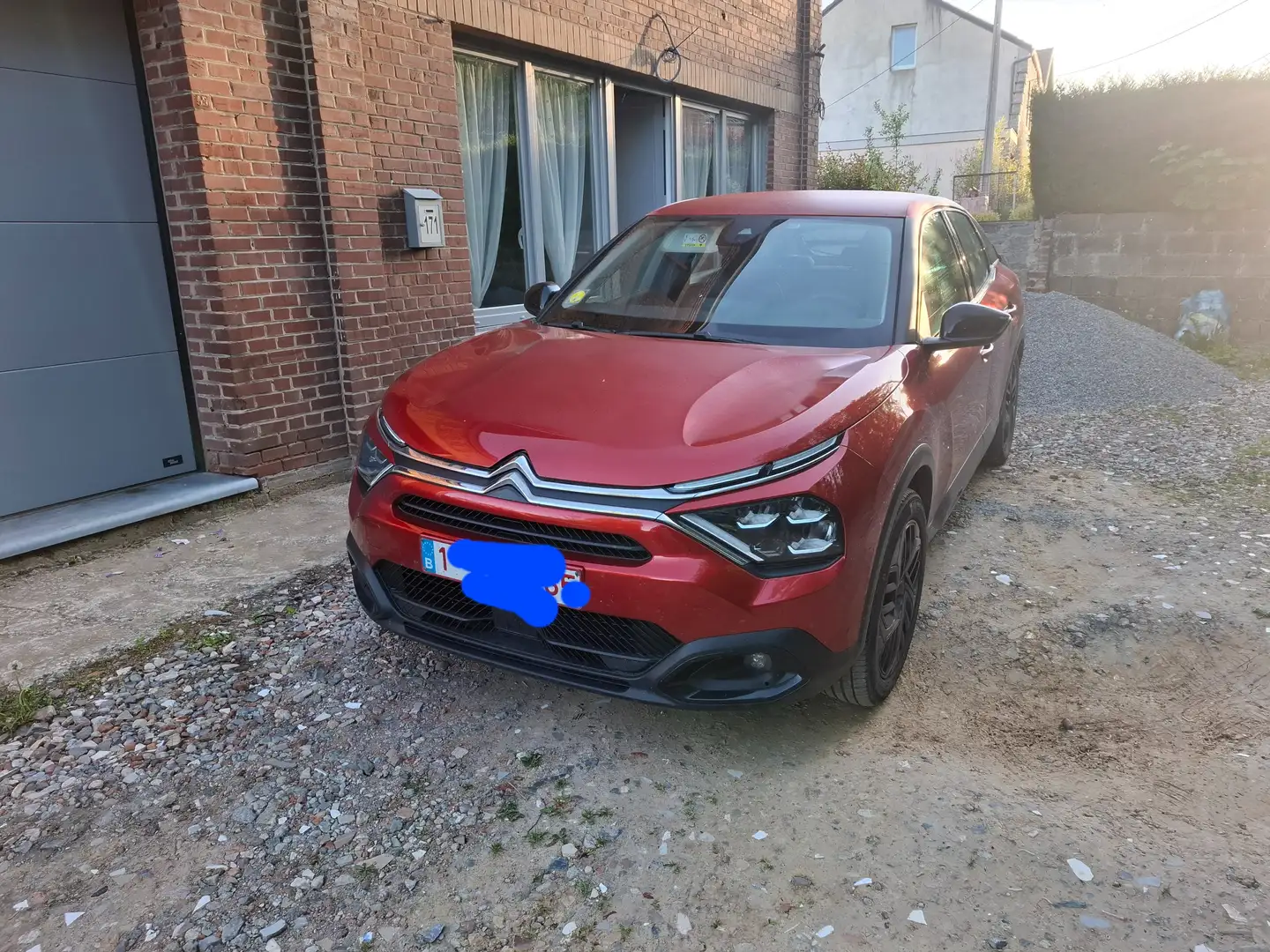 Citroen C4 C4 2.0 HDi Exclusive FAP Rood - 2