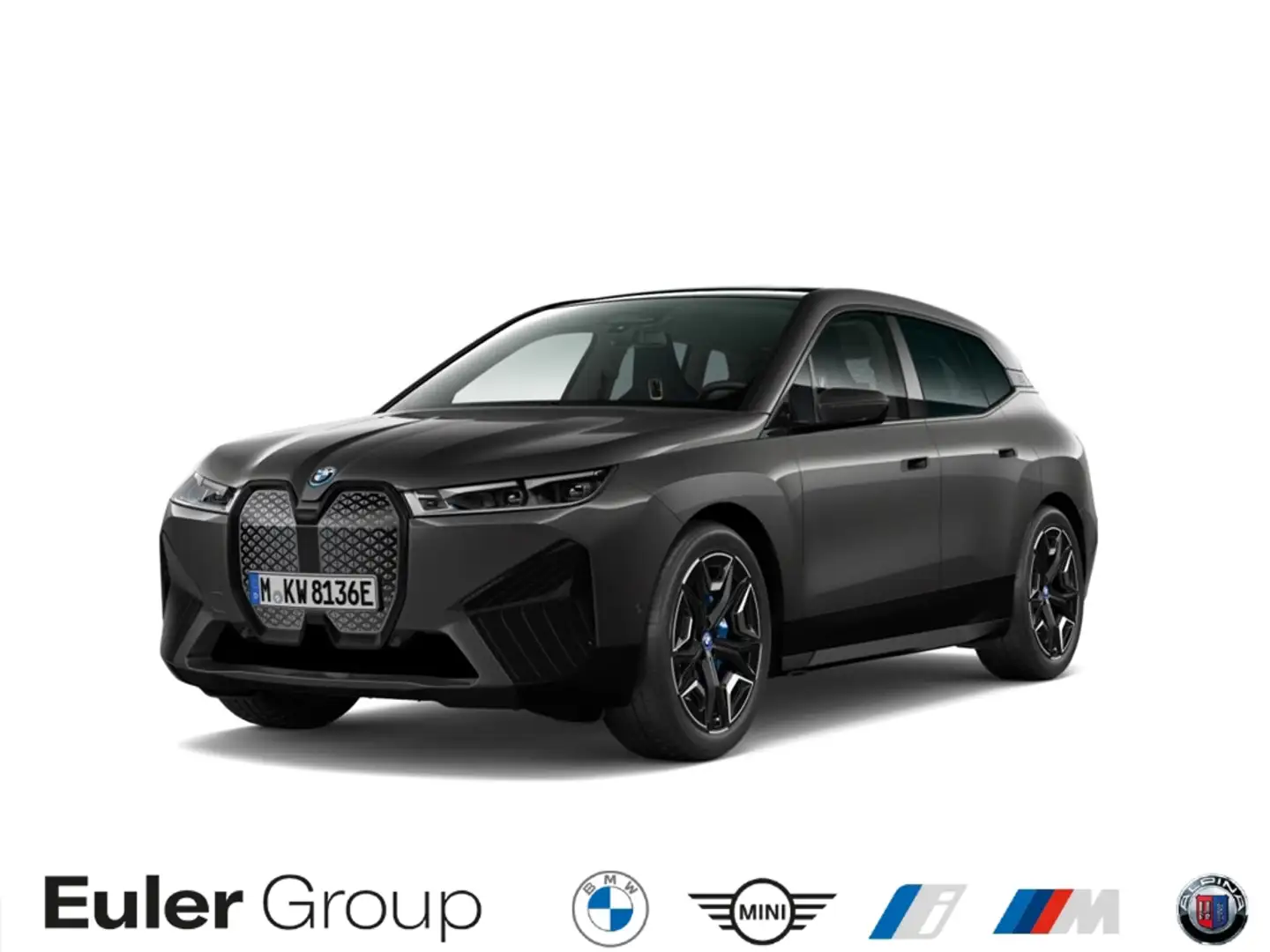 BMW iX xDrive 40 HUD Luftfederung Niveau AHK-klappbar AHK Grau - 1