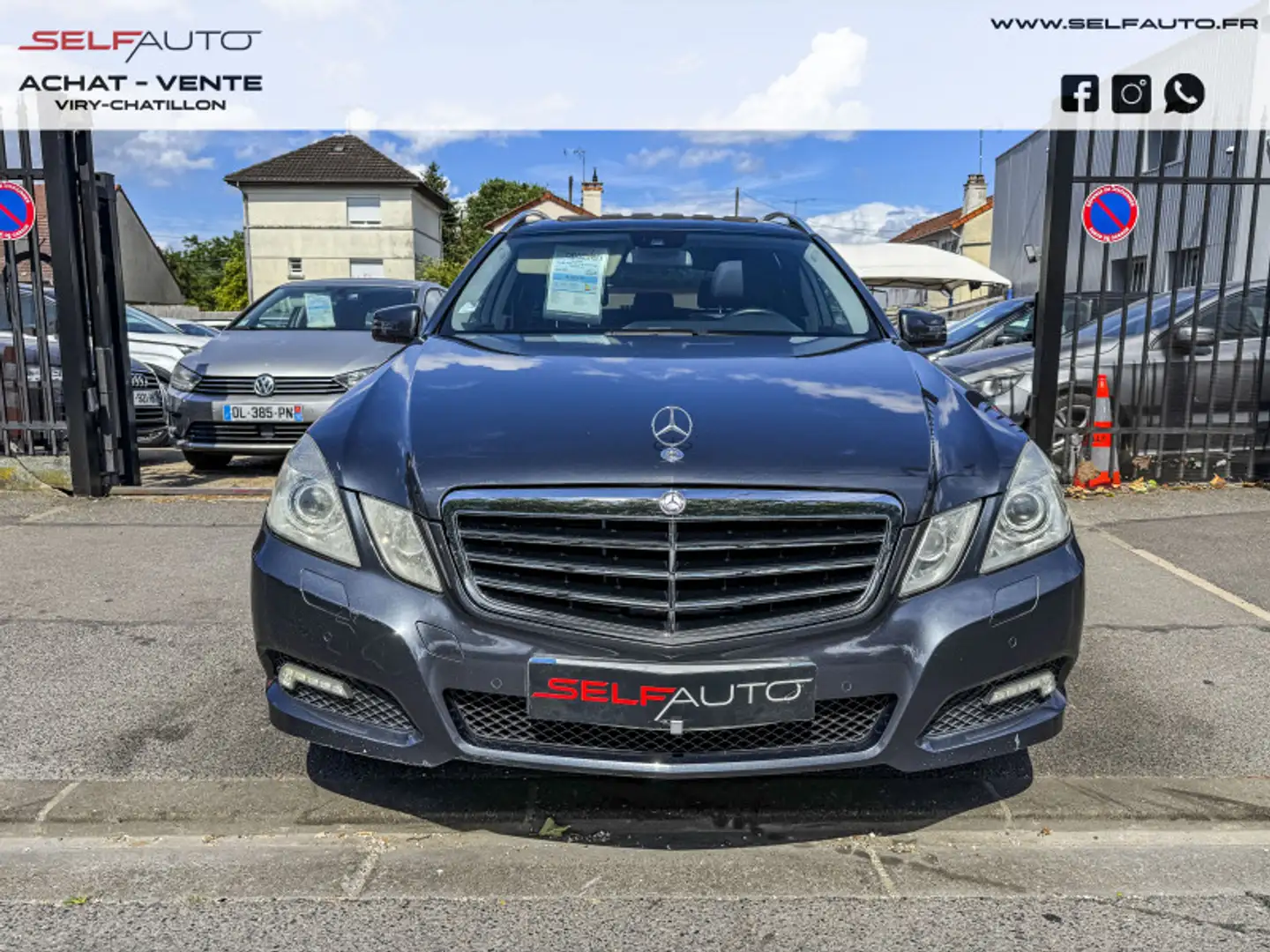 Mercedes-Benz E 250 250 CDI BE AVANTGARDE EXECUTIVE BA Gris - 2