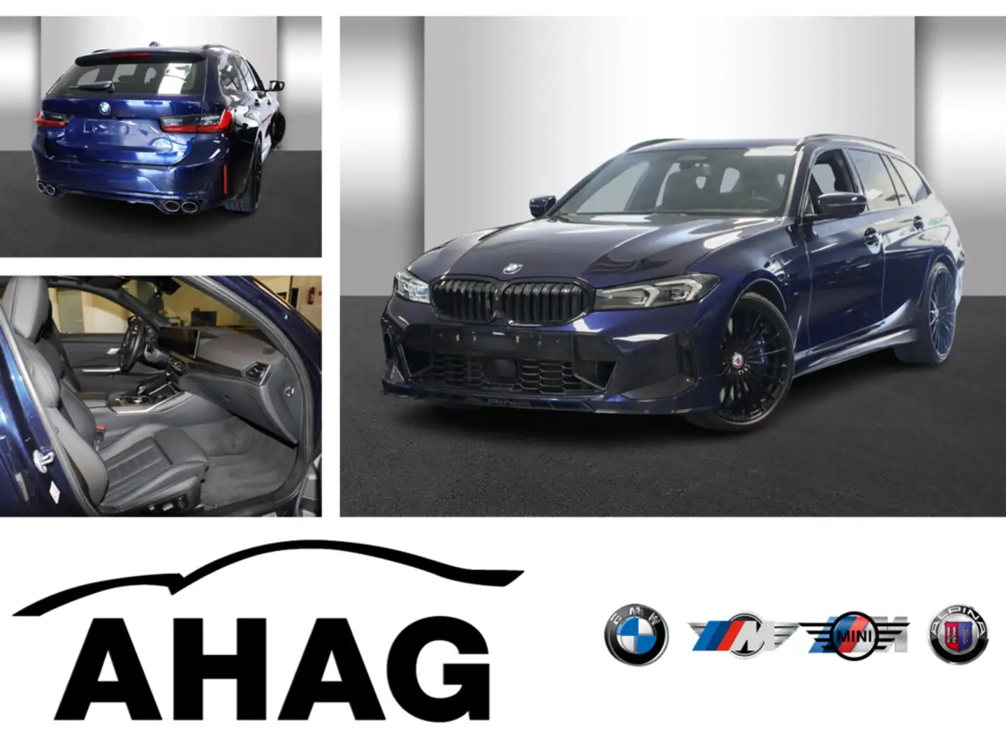 Alpina B3 3.0 Allrad Touring* Bleu - 1