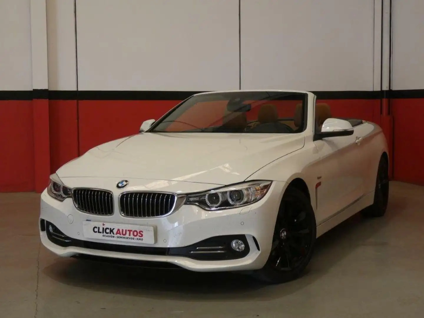 BMW 420 420dA Cabrio Bianco - 1