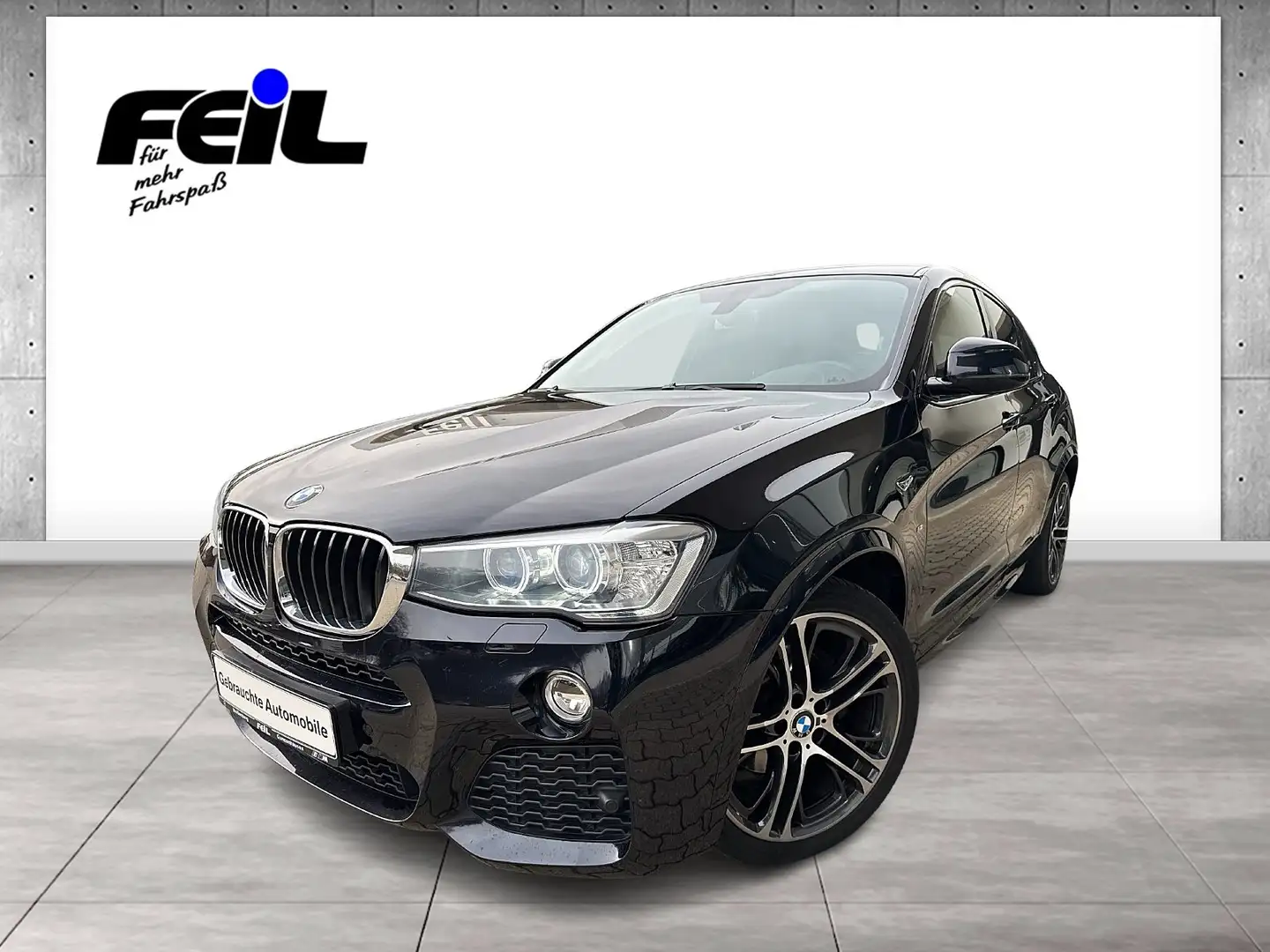 BMW X4 xDrive20d M Sportpaket HiFi Xenon RFK Shz Noir - 1