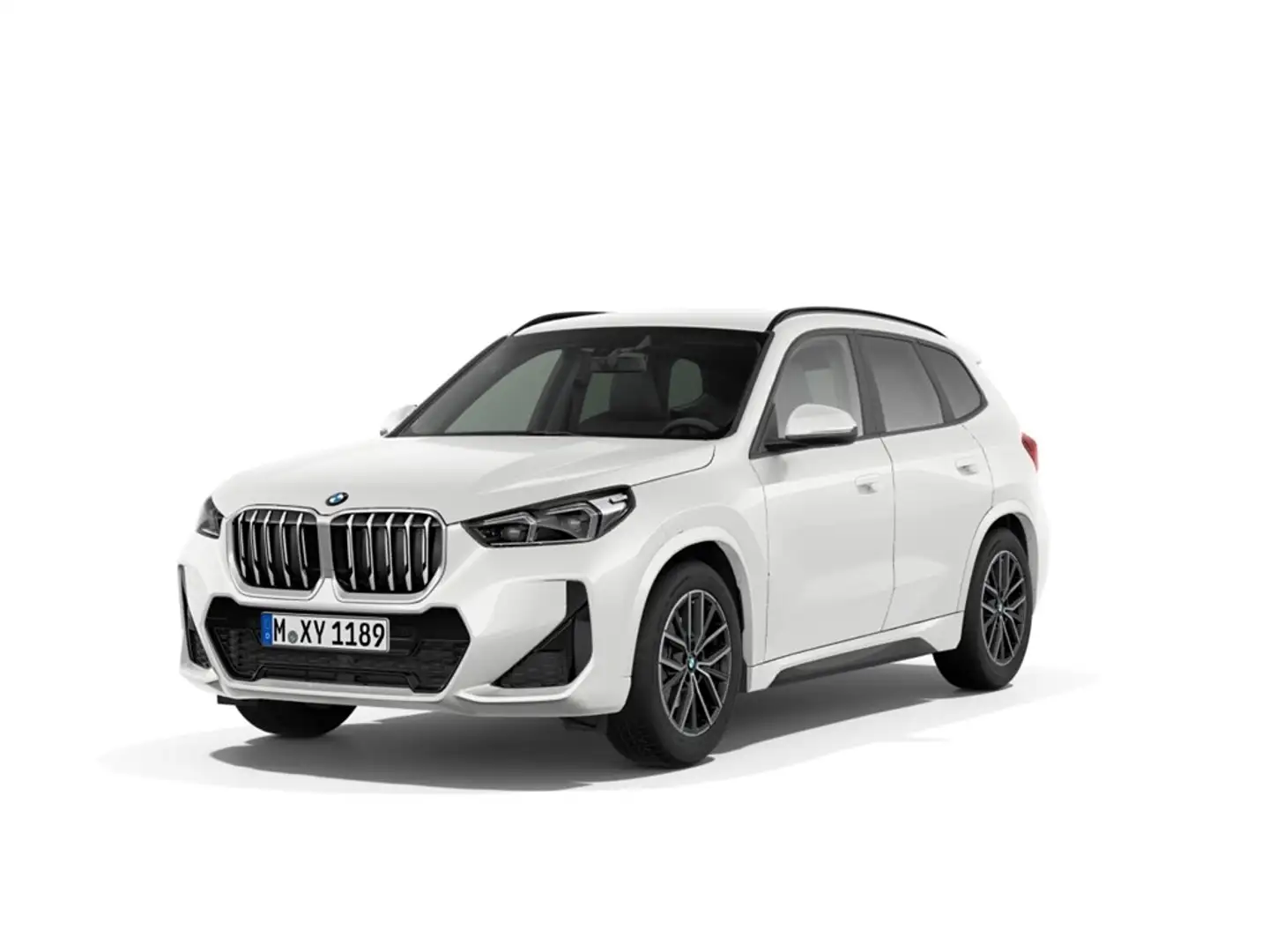 BMW X1 xDRIVE 20d M SPORT AUTOMATIK NAVI AHK LED PDC Weiß - 1