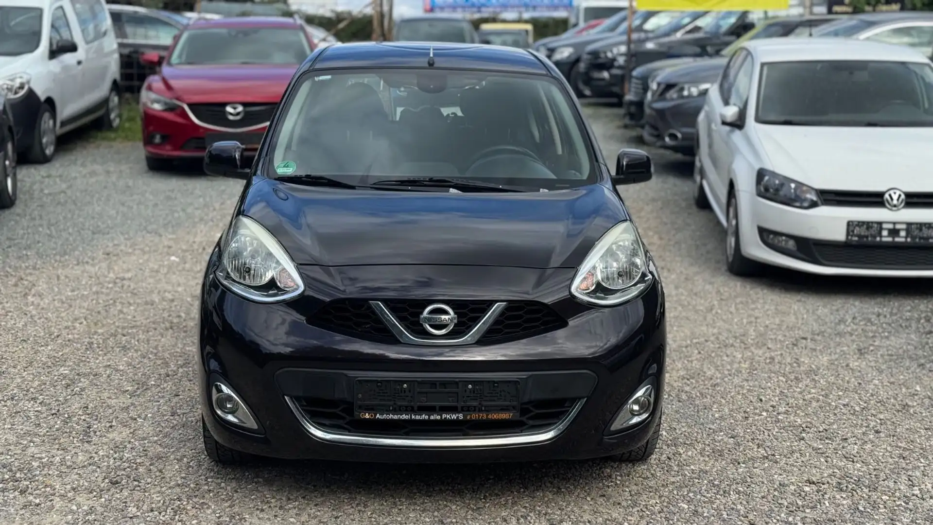 Nissan Micra *Klima*69 000 KM !!!!!*Tüv Neu*Euro 6* Schwarz - 2